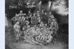 Členové Sokola v Litomyšli v roce 1886.